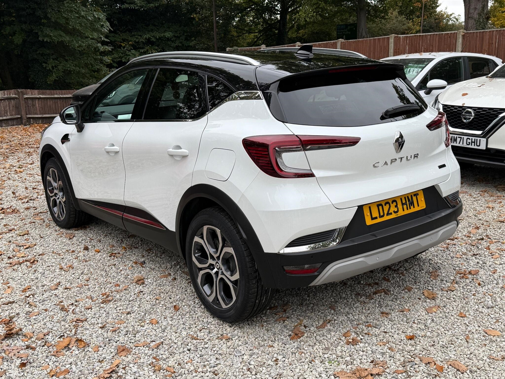 Renault Captur 1.6 E-tech 9.8Kwh Techno Euro 6 Ss LD23HMT White #5