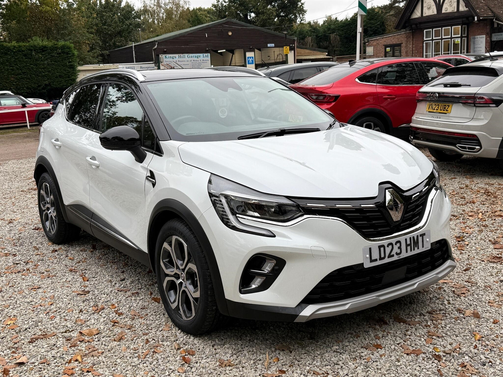 Renault Captur 1.6 E-tech 9.8Kwh Techno Euro 6 Ss White