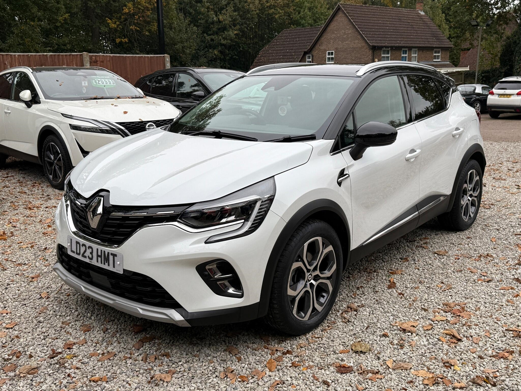 Renault Captur 1.6 E-tech 9.8Kwh Techno Euro 6 Ss LD23HMT White #3