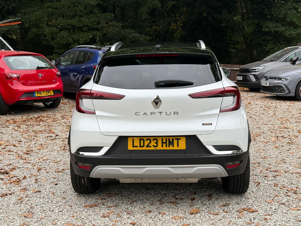 Renault Captur 1.6 E-tech 9.8Kwh Techno Euro 6 Ss LD23HMT White #6