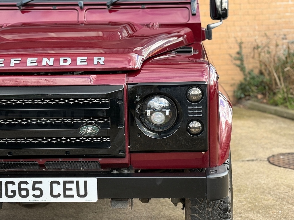 Land Rover Defender 110 Tdci Xs U5350 WG65CEU Red #6