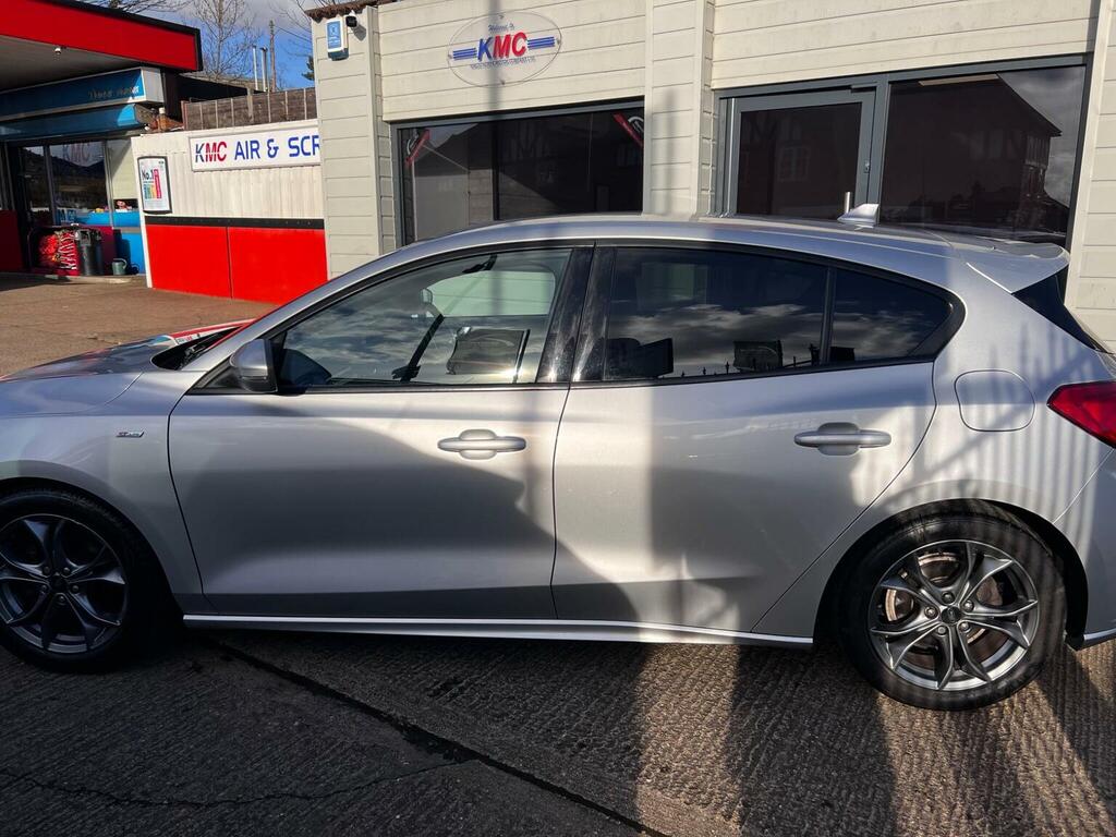 Ford Focus Hatchback 1.0T Ecoboost St-line Euro 6 Ss PK19NRJ Silver #6