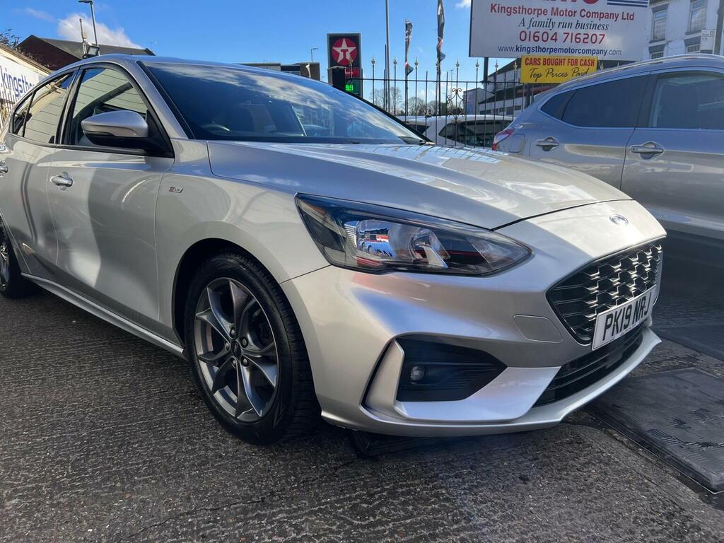 Ford Focus Hatchback 1.0T Ecoboost St-line Euro 6 Ss PK19NRJ Silver #3