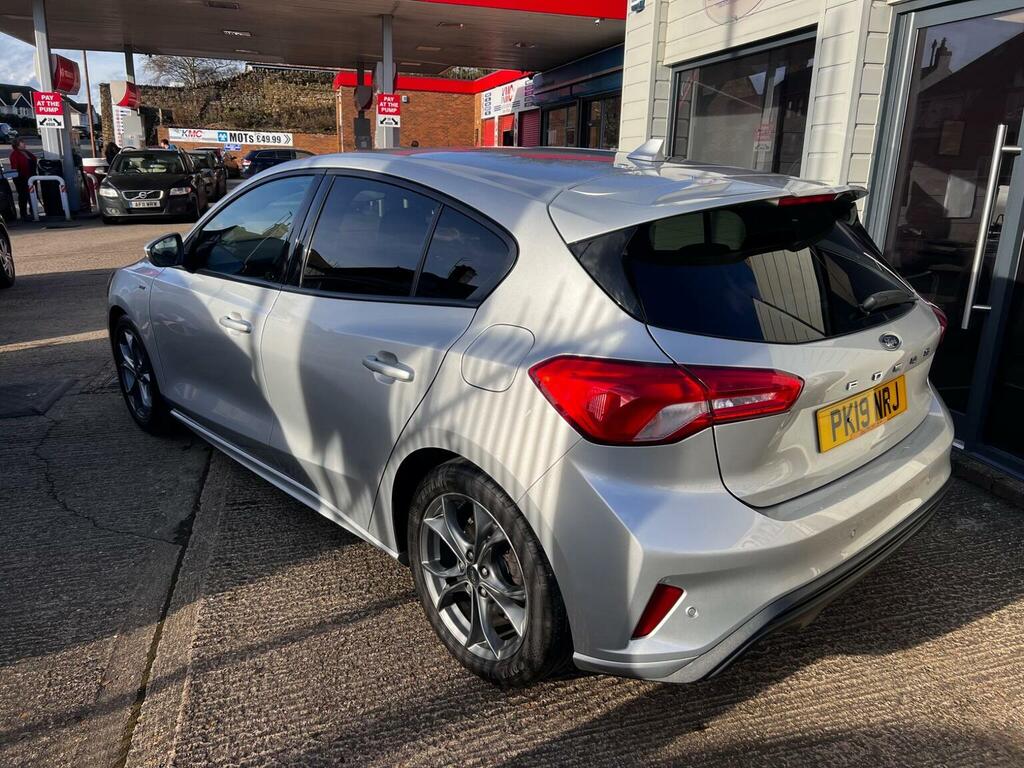 Ford Focus Hatchback 1.0T Ecoboost St-line Euro 6 Ss PK19NRJ Silver #5