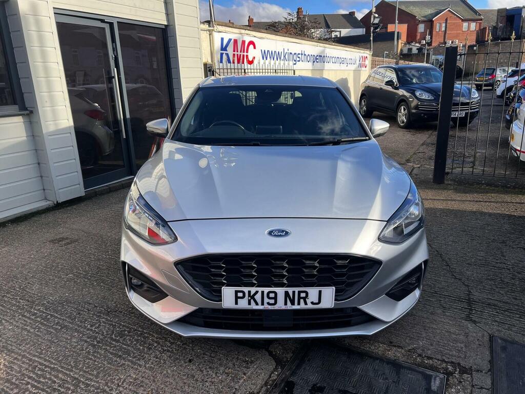 Ford Focus Hatchback 1.0T Ecoboost St-line Euro 6 Ss PK19NRJ Silver #4