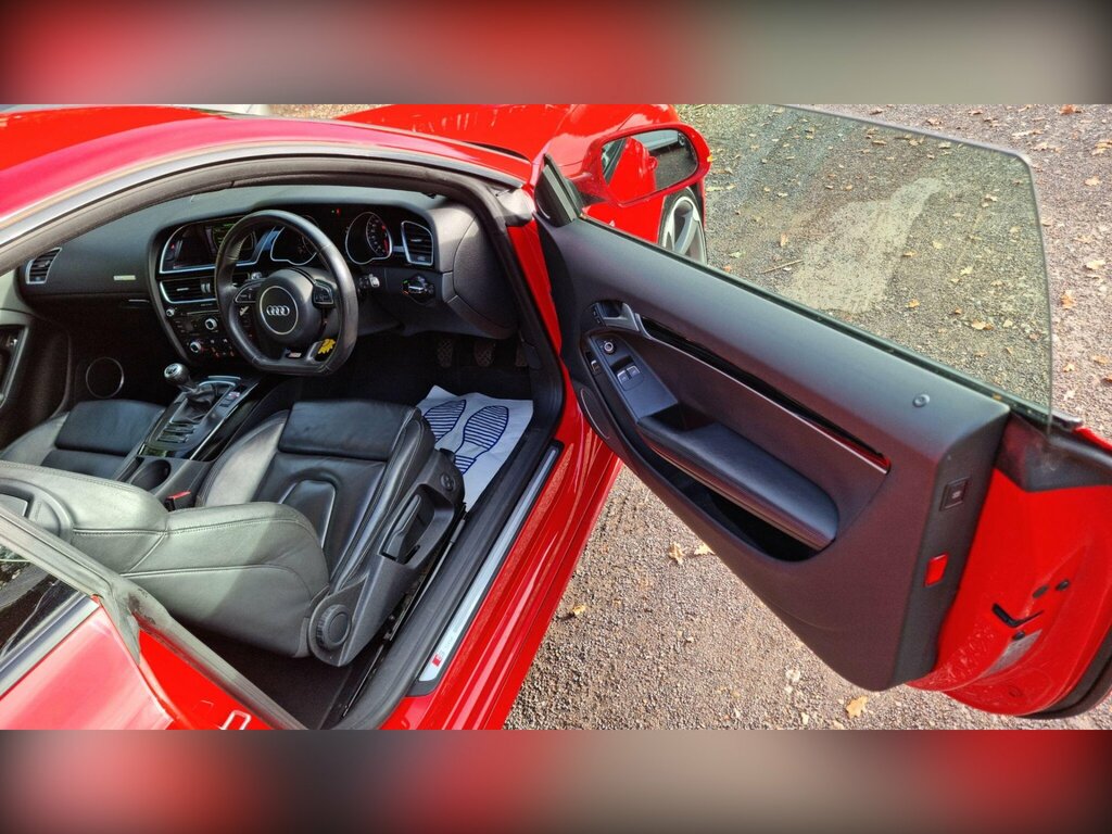 Audi A5 1.8 Tfsi Black Edition Euro 6 Ss Red #6