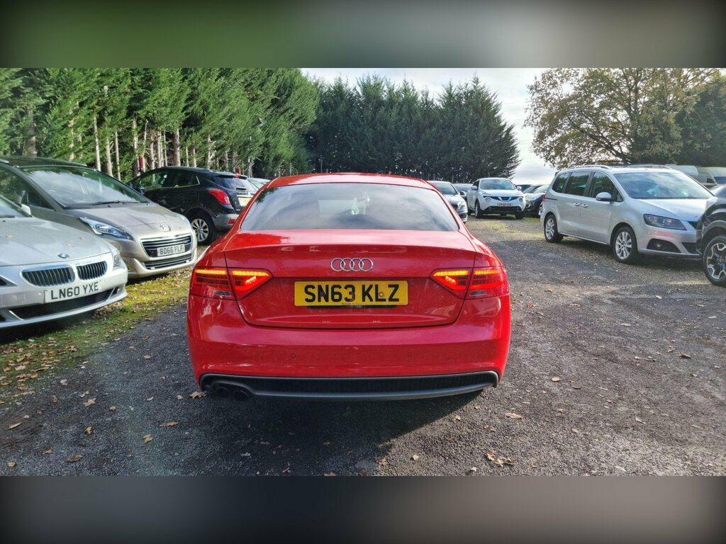Audi A5 1.8 Tfsi Black Edition Euro 6 Ss Red #5