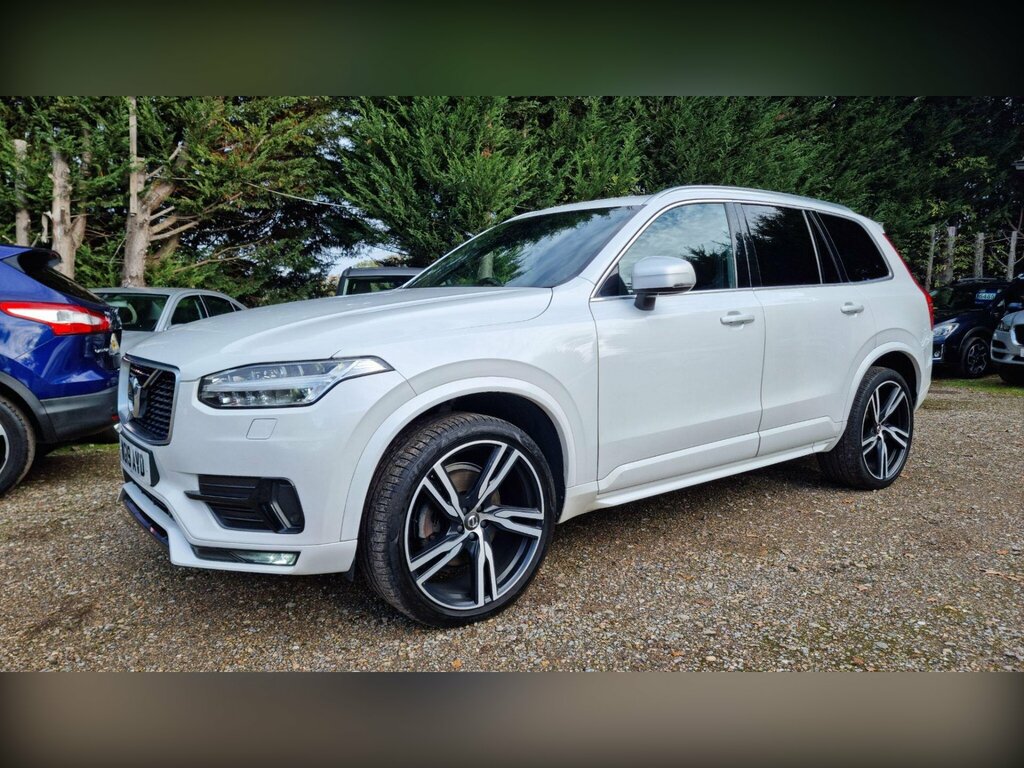 Volvo XC90 2.0 D5 Powerpulse R-design Pro 4Wd Euro 6 S WG19AVD White #4