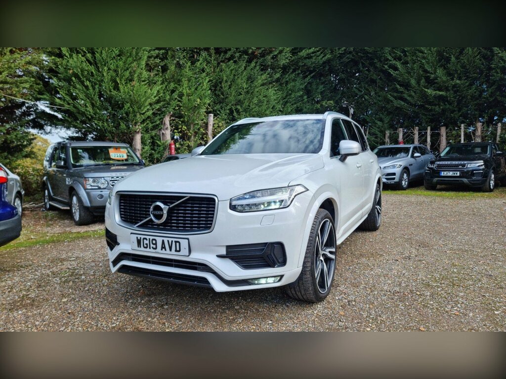 Volvo XC90 2.0 D5 Powerpulse R-design Pro 4Wd Euro 6 S WG19AVD White #5