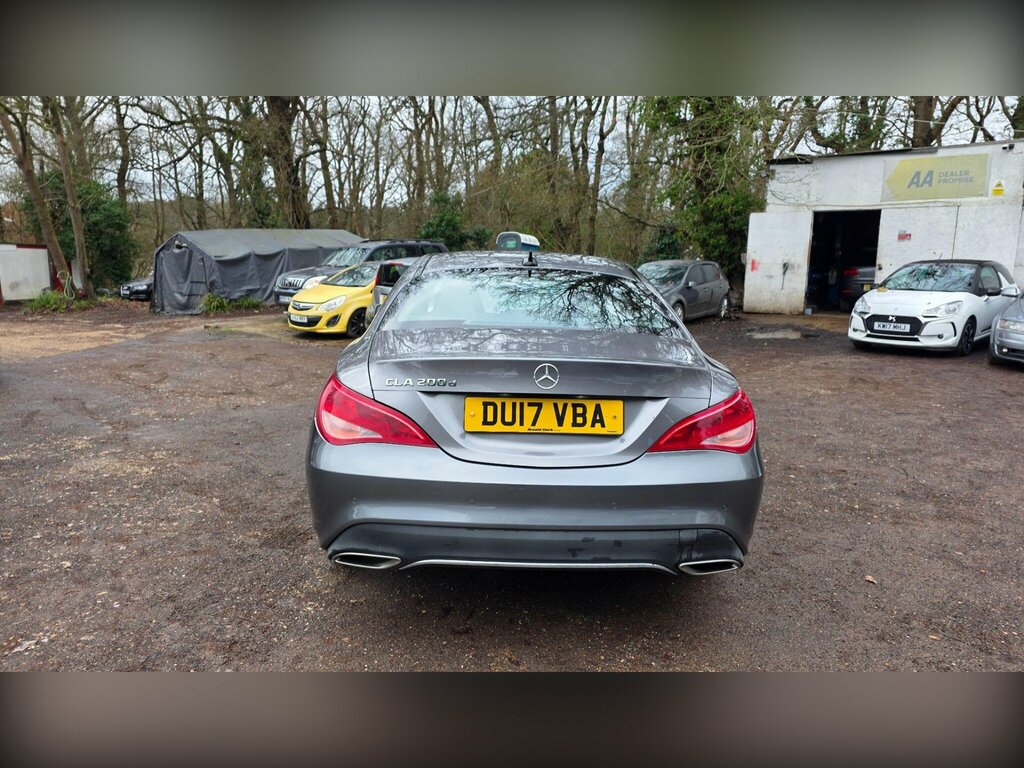 Mercedes-Benz CLA Class 2.1 Cla200d Sport Coupe Euro 6 Ss DU17VBA Grey #2