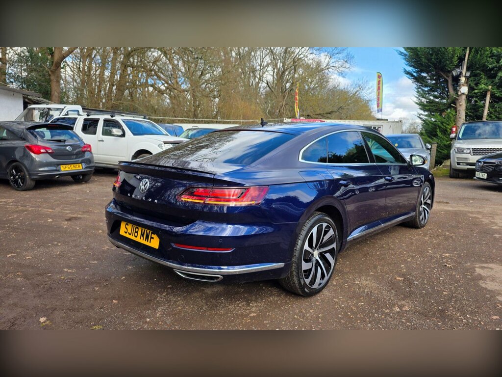 Volkswagen Arteon 2.0 Tdi R-line Fastback Euro 6 Ss SJ18MWF Blue #4