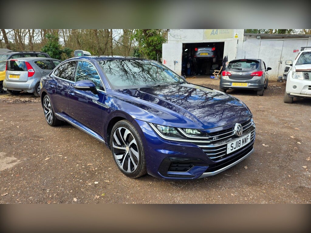 Volkswagen Arteon 2.0 Tdi R-line Fastback Euro 6 Ss SJ18MWF Blue #2