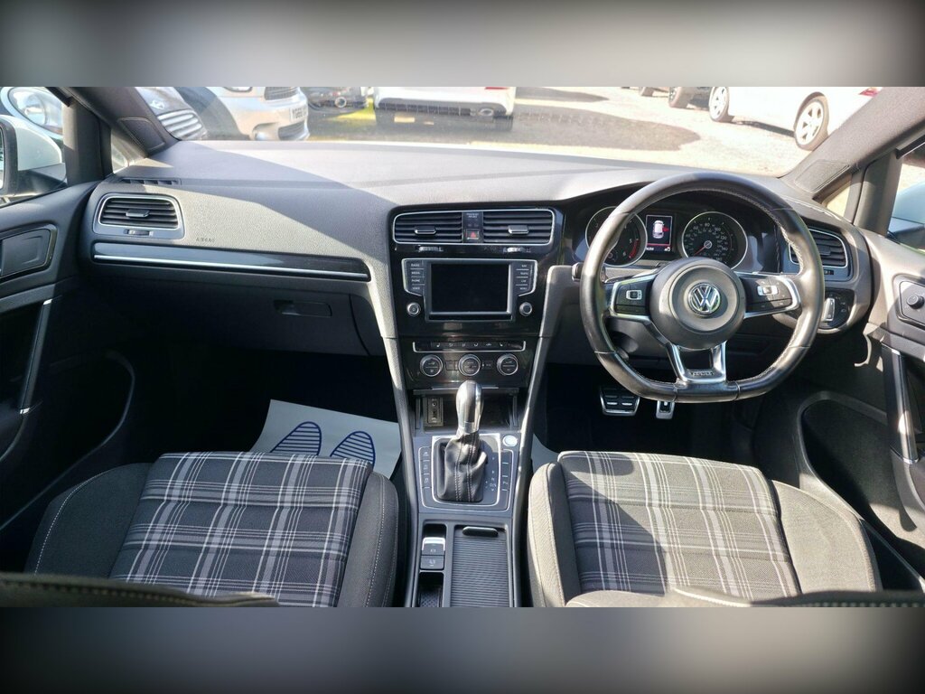 Volkswagen Golf 2.0 Tdi Bluemotion Tech Gtd Dsg Euro 6 Ss AU17HYY White #6