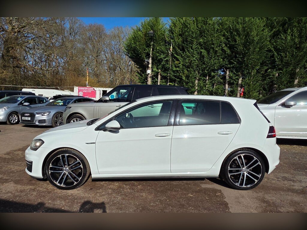 Volkswagen Golf 2.0 Tdi Bluemotion Tech Gtd Dsg Euro 6 Ss AU17HYY White #2