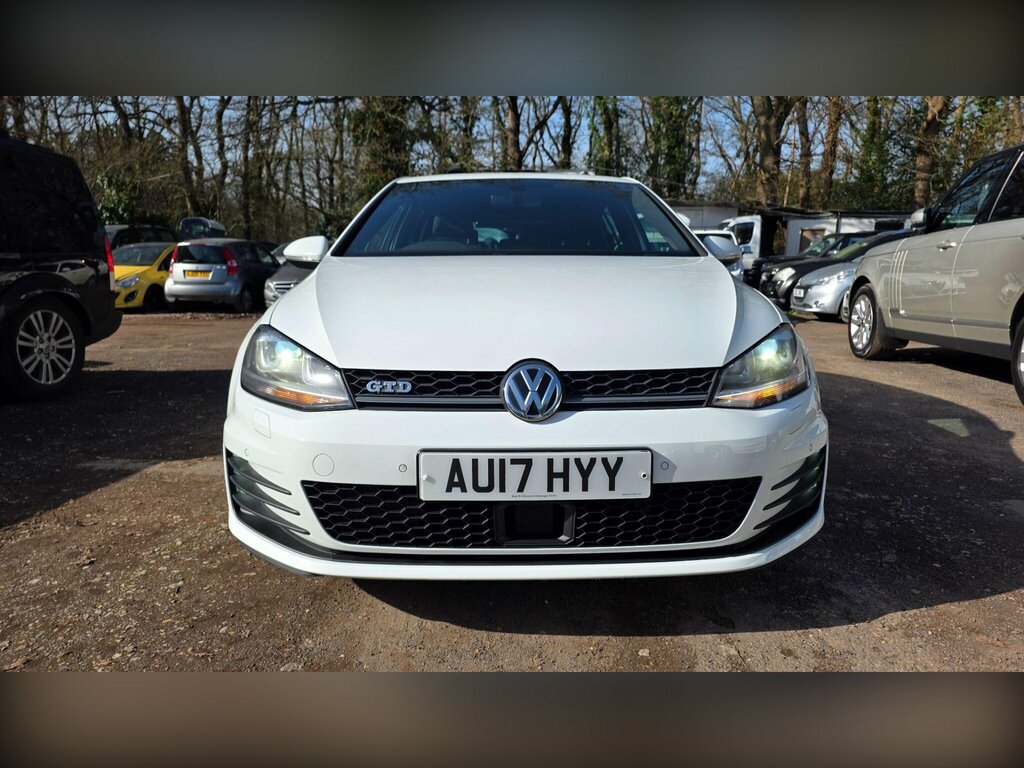 Volkswagen Golf 2.0 Tdi Bluemotion Tech Gtd Dsg Euro 6 Ss AU17HYY White #4