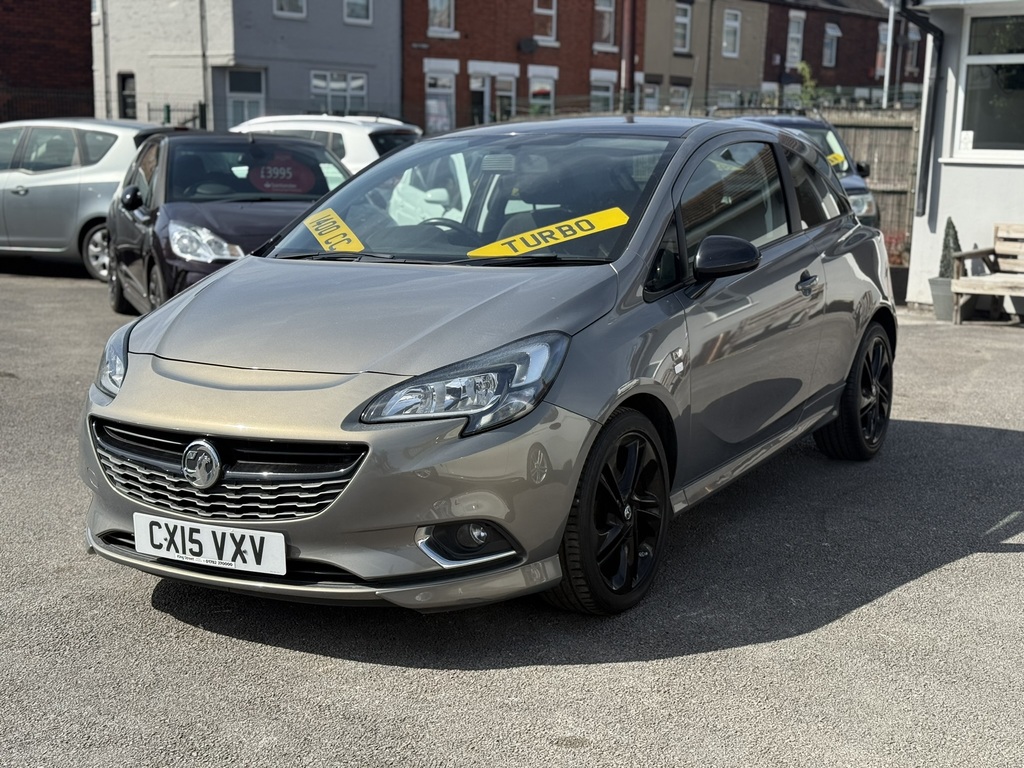 Vauxhall Corsa Limited Edition 2015 15 Reg CX15VXV Grey #3