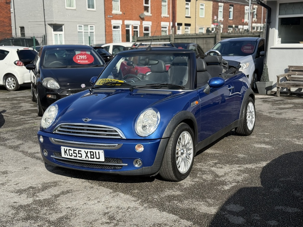 Mini Convertible Cooper 2005 55 Reg Blue #3