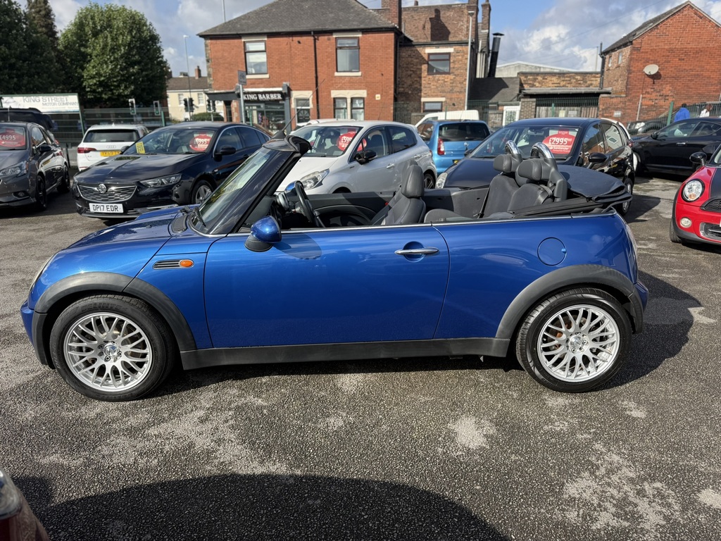 Mini Convertible Cooper 2005 55 Reg Blue #4