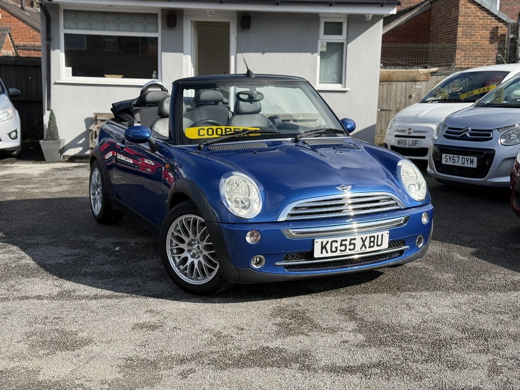 Mini Convertible Cooper 2005 55 Reg Blue