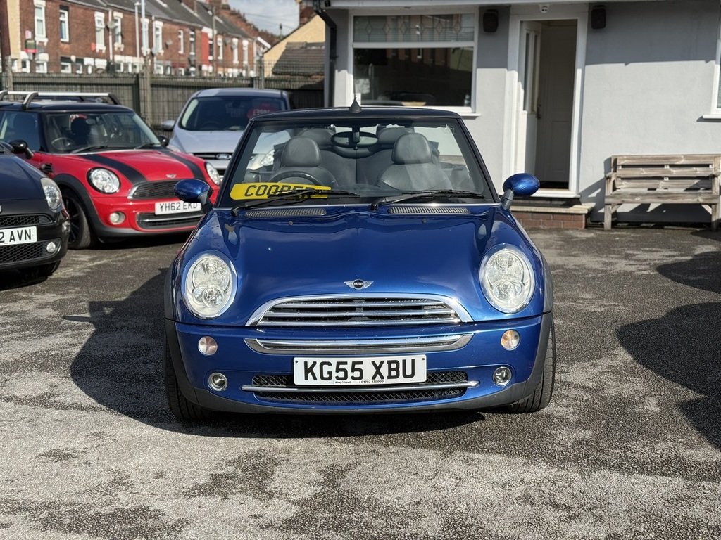 Mini Convertible Cooper 2005 55 Reg Blue #2