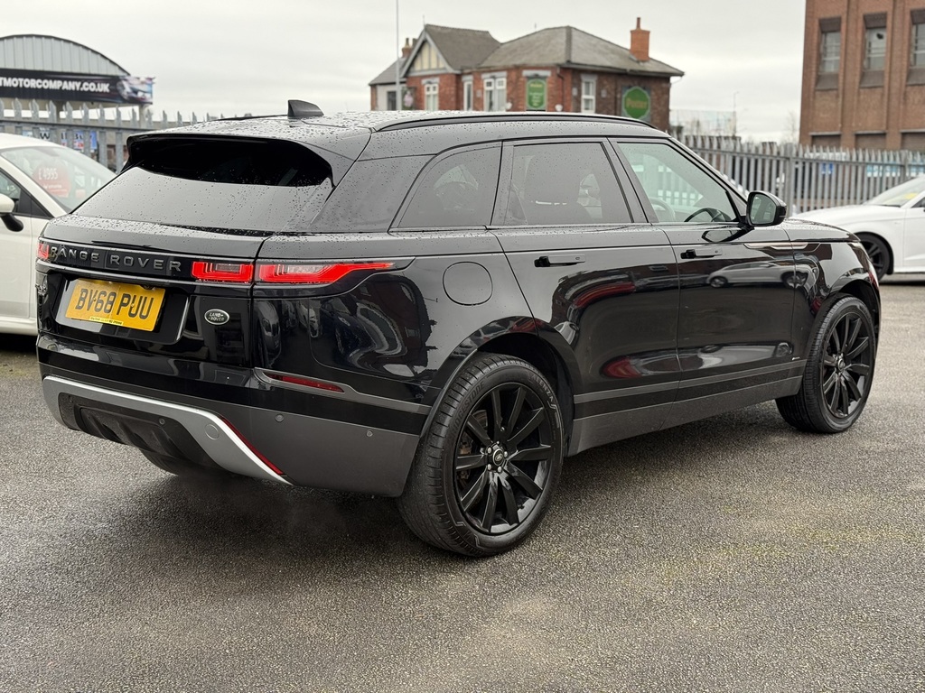 Land Rover Range Rover Velar R-dynamic Hse 2018 68 Reg BV68PUU Black #6