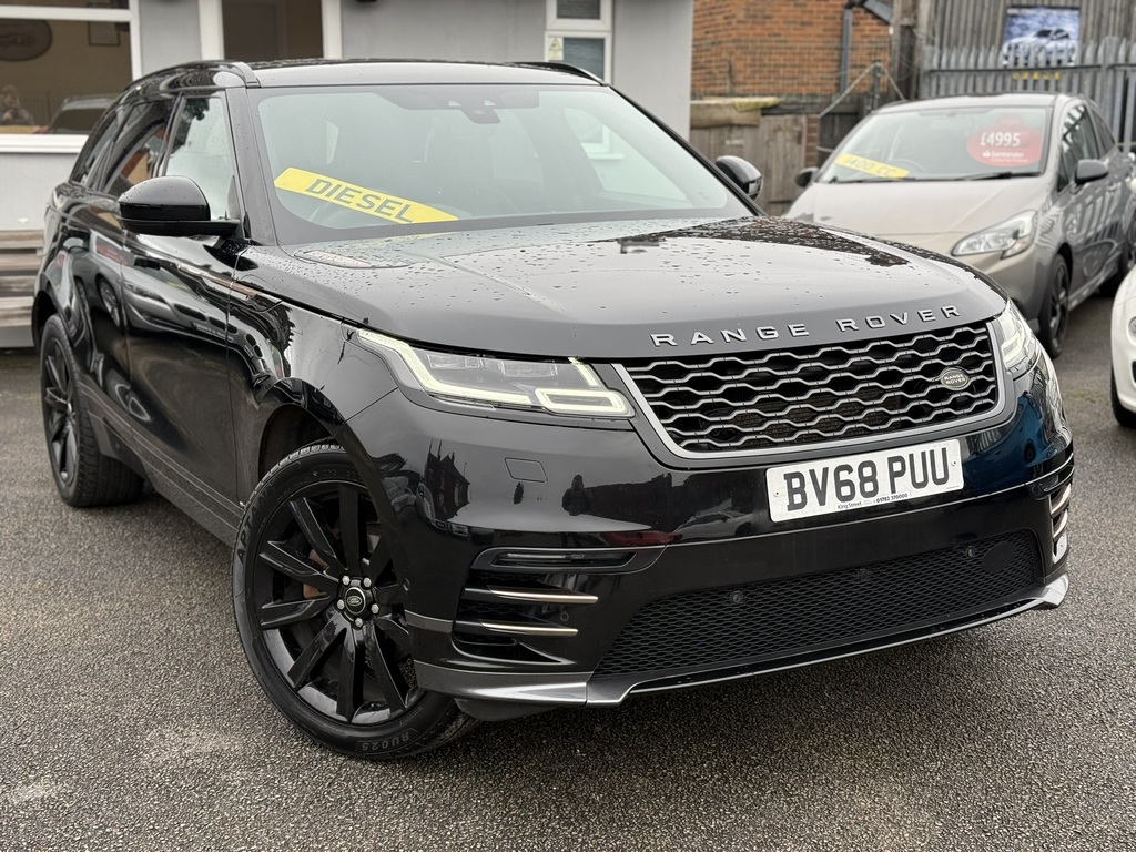 Land Rover Range Rover Velar R-dynamic Hse 2018 68 Reg Black
