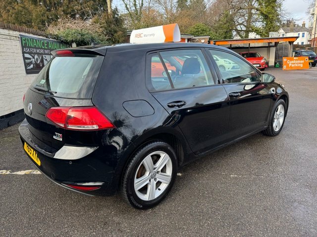 Volkswagen Golf 2015 1.6 Tdi Bluemotion Tech Match Hatchback D YH65XYR Black #6