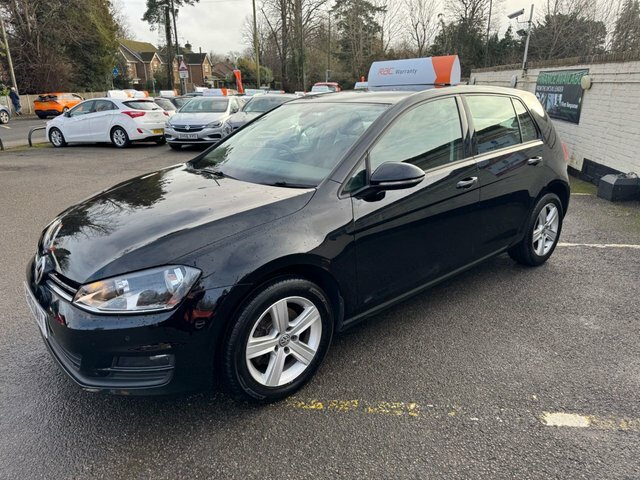 Volkswagen Golf 2015 1.6 Tdi Bluemotion Tech Match Hatchback D YH65XYR Black #3