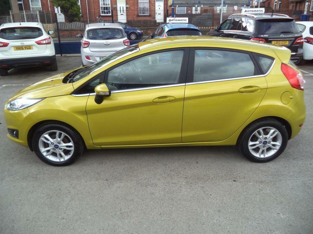 Ford Fiesta 1.0 Zetec Euro 6 S S MT16XZJ Yellow #4