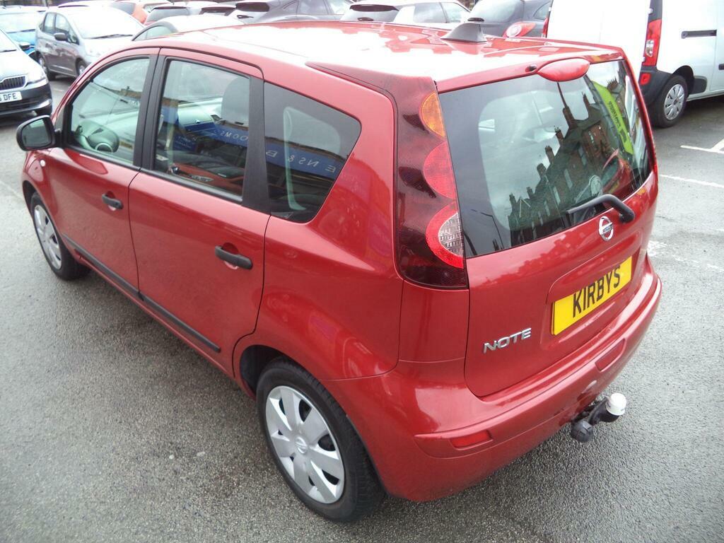 Nissan Note 1.6 16V Visia Euro 4 Red #5