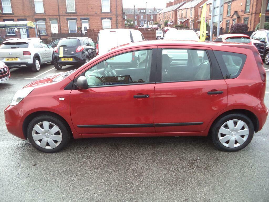 Nissan Note 1.6 16V Visia Euro 4 Red #4