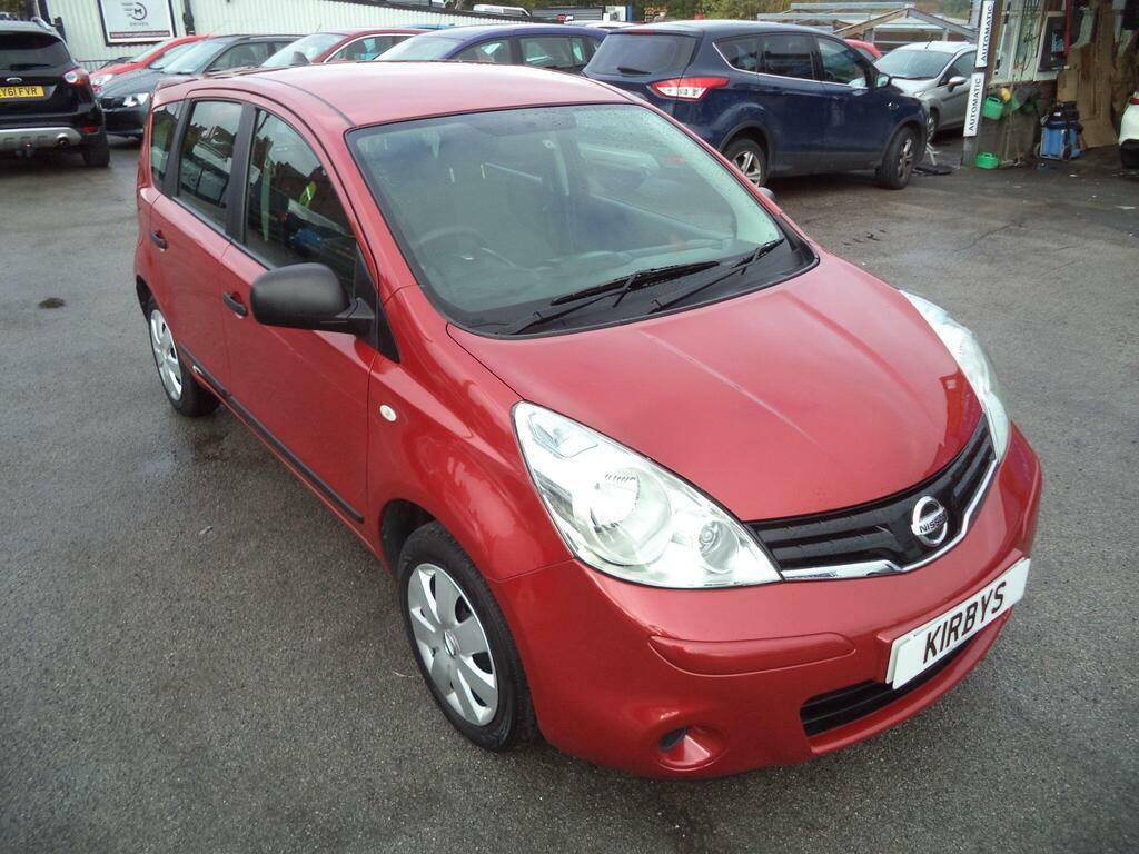 Nissan Note 1.6 16V Visia Euro 4 Red