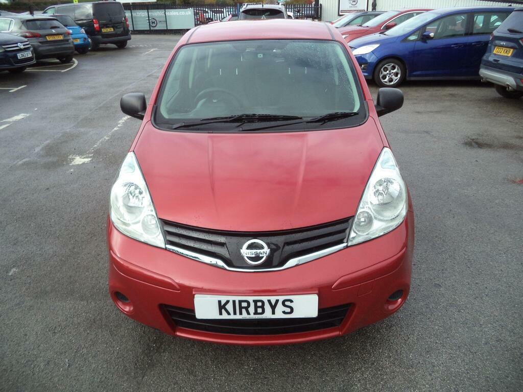 Nissan Note 1.6 16V Visia Euro 4 Red #2