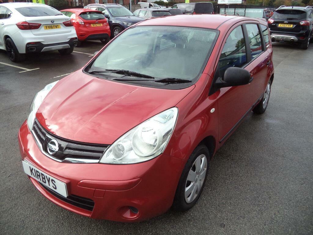 Nissan Note 1.6 16V Visia Euro 4 Red #3