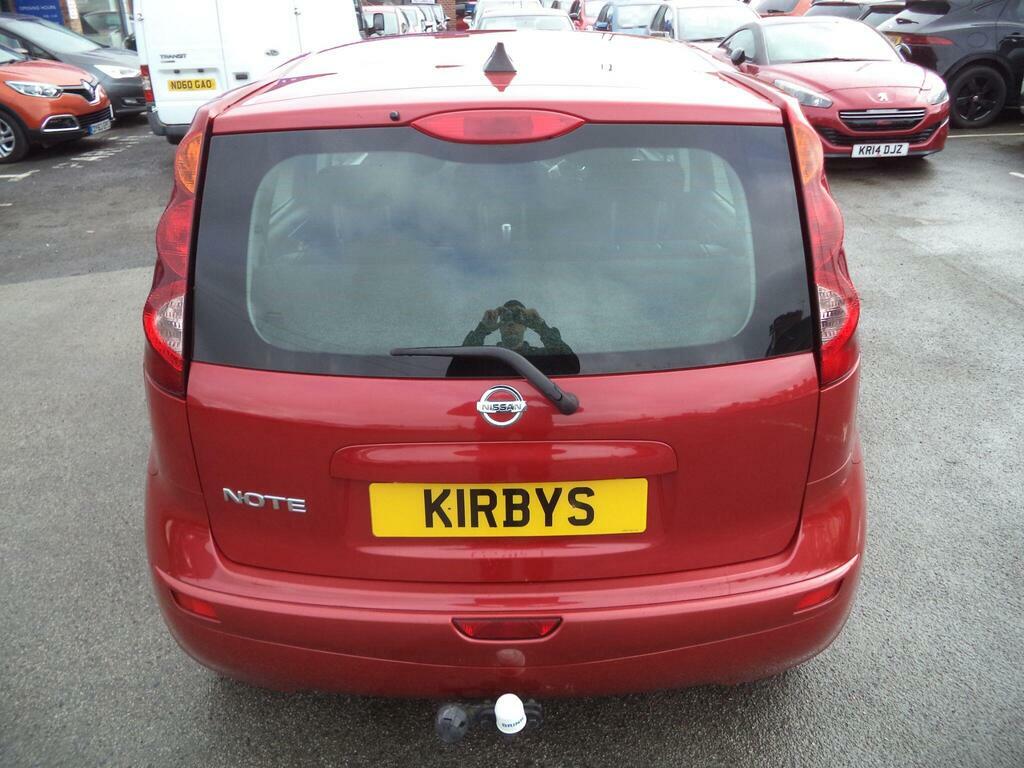 Nissan Note 1.6 16V Visia Euro 4 Red #6