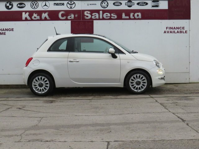 Fiat 500 2016 1.2 Lounge Hatchback Dualogic Euro White #3