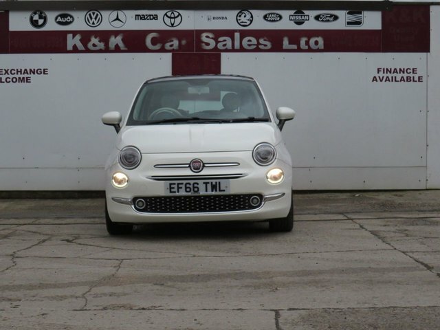 Fiat 500 2016 1.2 Lounge Hatchback Dualogic Euro White #6