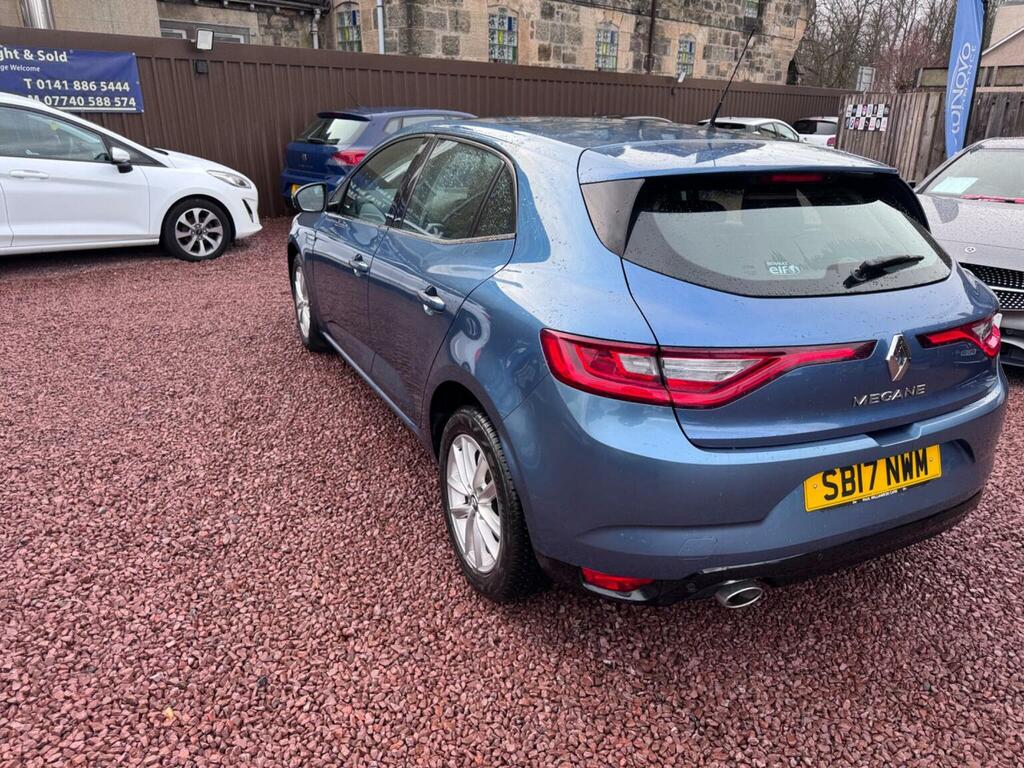 Renault Megane Hatchback 1.5 Dci Dynamique Nav Euro 6 Ss PN51LSN Blue #4