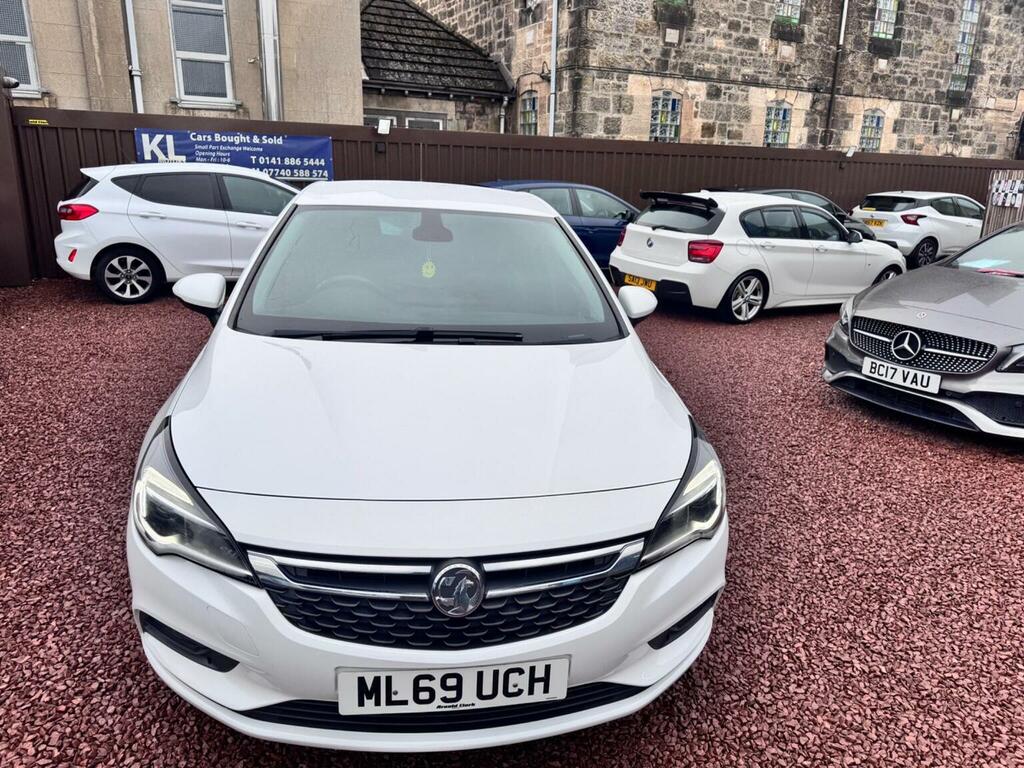 Vauxhall Astra Hatchback 1.4I Turbo Griffin Euro 6 Ss 201 ML69UCH White #2