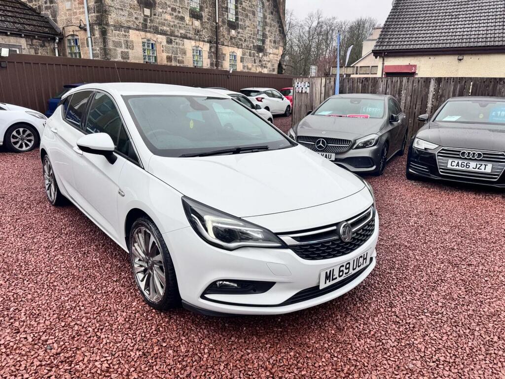Vauxhall Astra Hatchback 1.4I Turbo Griffin Euro 6 Ss 201 White