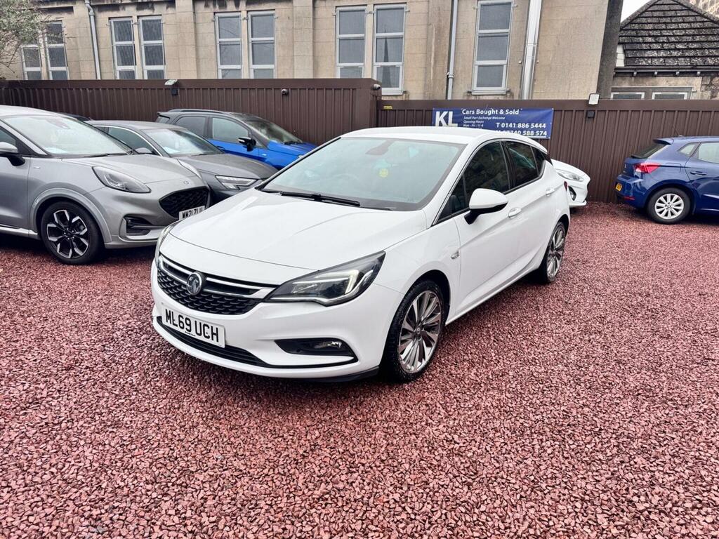 Vauxhall Astra Hatchback 1.4I Turbo Griffin Euro 6 Ss 201 ML69UCH White #3