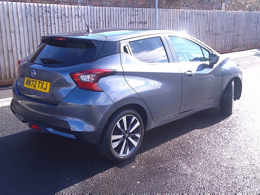Nissan Micra 1L Tekna MW72TXJ Grey #3