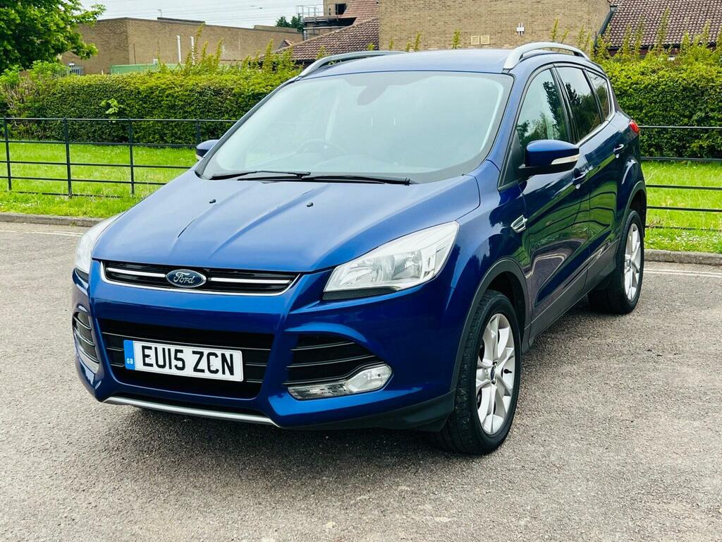 Ford Kuga Suv 2.0 Tdci Titanium Powershift Awd Euro 6 Ss EU15ZCN Blue #4
