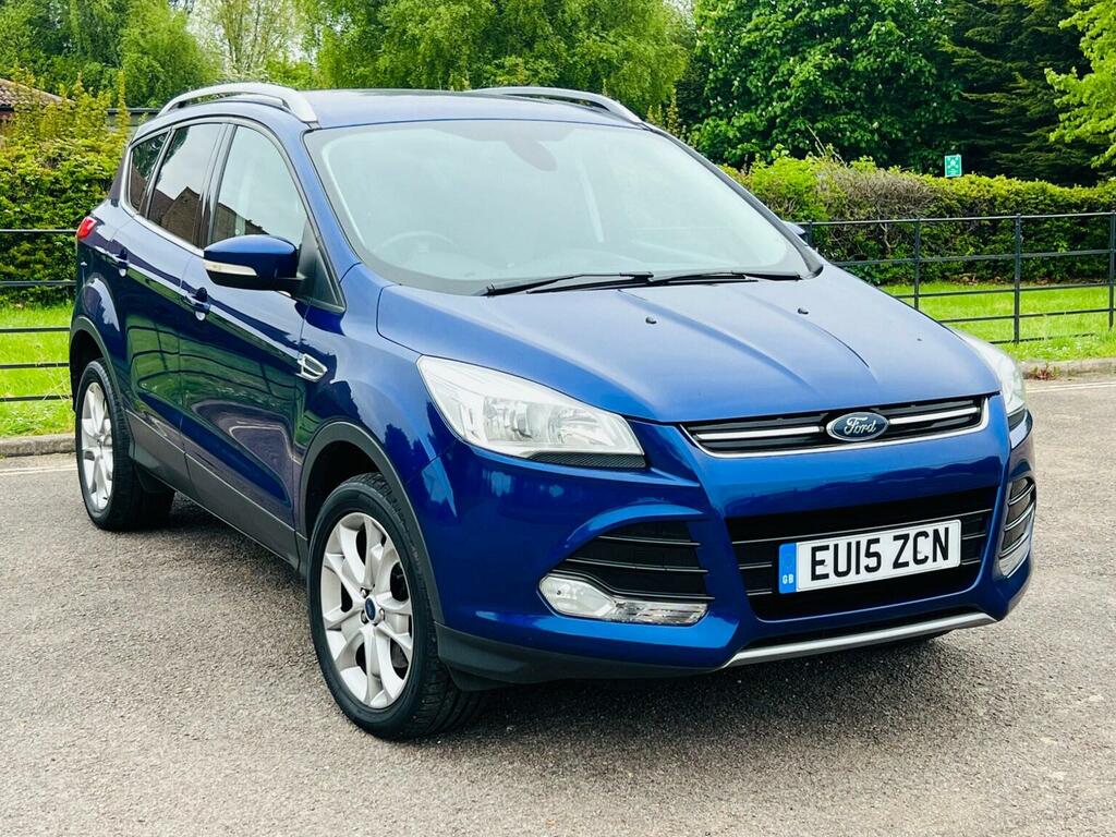 Ford Kuga Suv 2.0 Tdci Titanium Powershift Awd Euro 6 Ss Blue