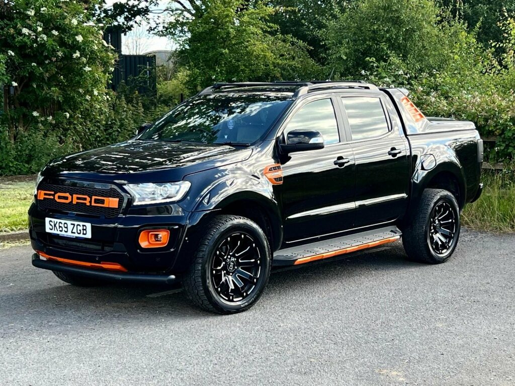 Ford Ranger Pickup 2.0 Ecoblue Wildtrak 4Wd Euro 6 Ss SK69ZGB Black #2