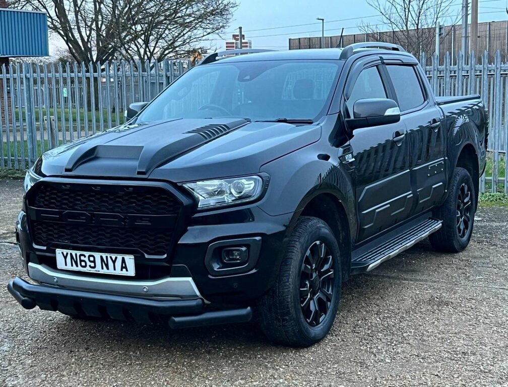 Ford Ranger Pickup 3.2 Tdci Wildtrak 4Wd Euro 6 Ss 201 YN69NYA Black #4
