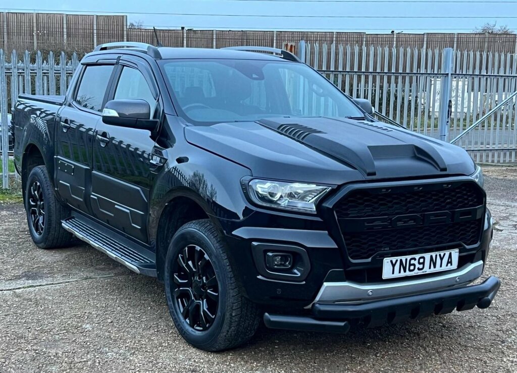 Ford Ranger Pickup 3.2 Tdci Wildtrak 4Wd Euro 6 Ss 201 YN69NYA Black #3