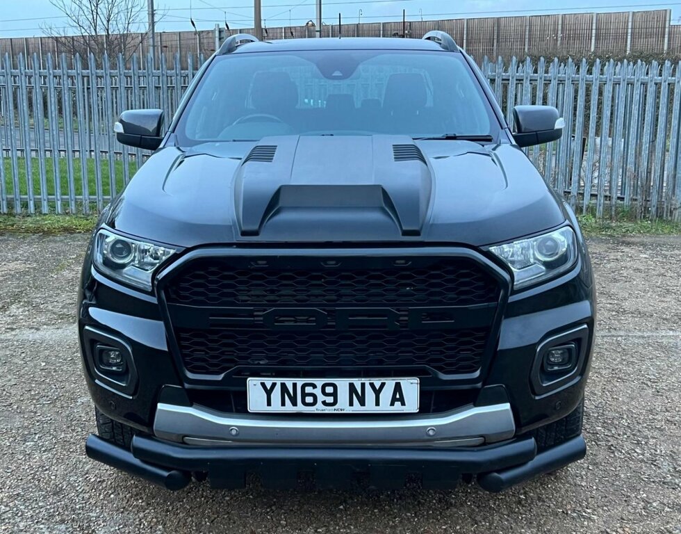 Ford Ranger Pickup 3.2 Tdci Wildtrak 4Wd Euro 6 Ss 201 YN69NYA Black #2