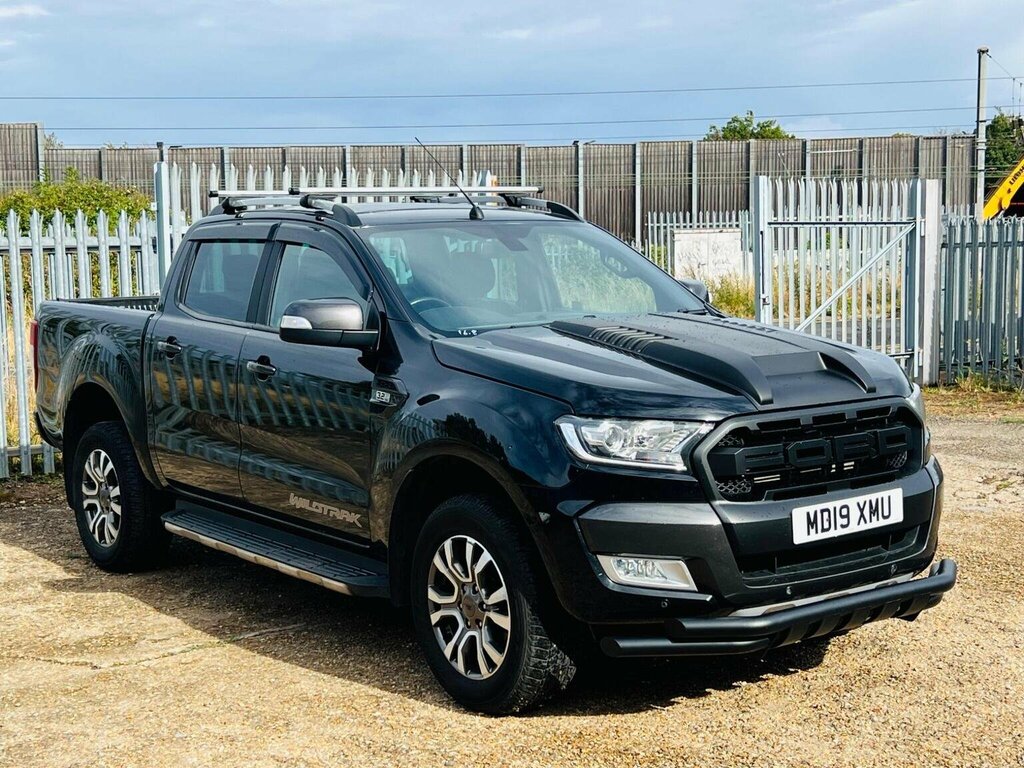 Ford Ranger Pickup 3.2 Tdci Wildtrak 4Wd Euro 5 2019 MD19XMU Black #4