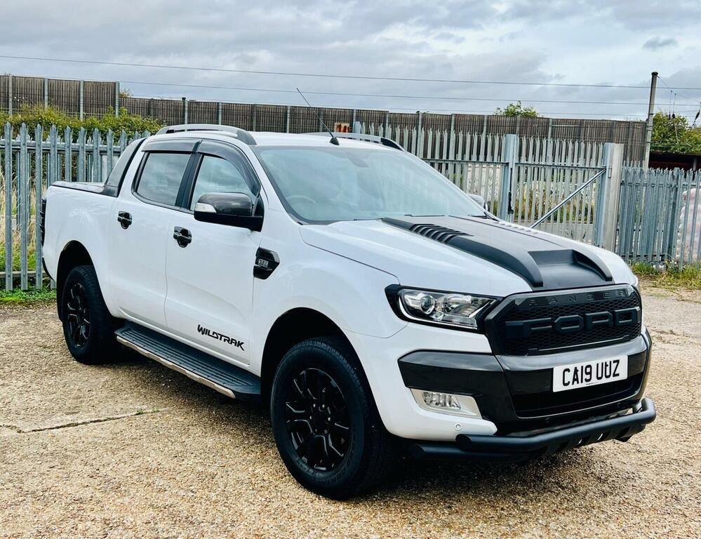 Ford Ranger Pickup 3.2 Tdci Wildtrak 4Wd Euro 5 2019 CA19UUZ White #3